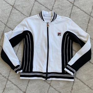 Fila Black & White Jacket